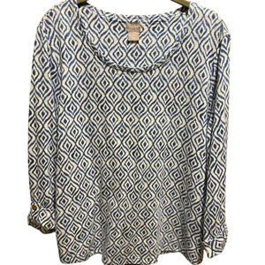 12. WOMENS CHICO’S 2/L DETAIL TOP